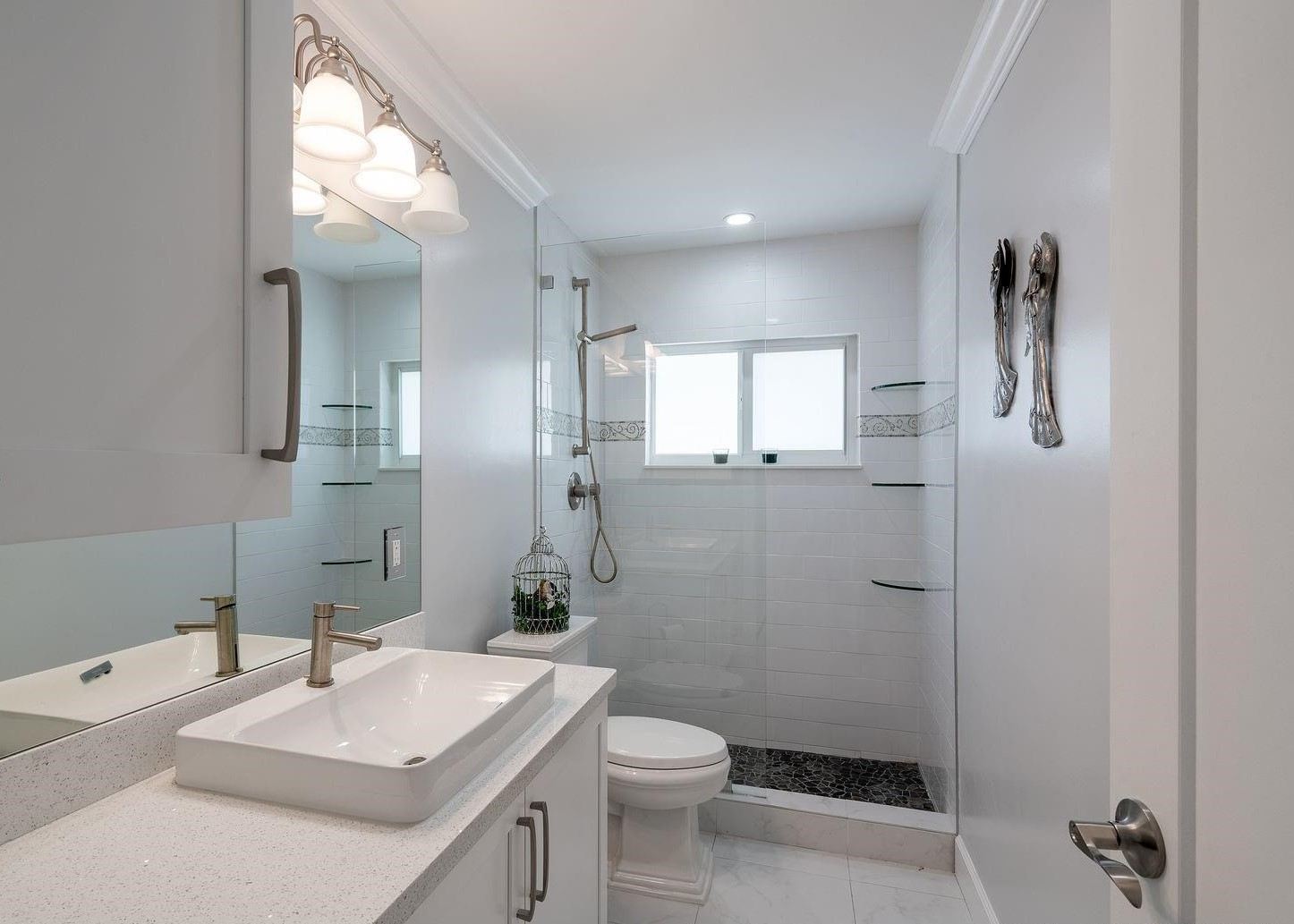 Bathroom Remodel project photo 3 — completed bathroom remodel work by Unique Construction, licensed general contractor in Miami-Dade, FL